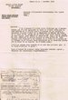 Courrier adressé le 03/11/1970 à l'Inspecteur Divisionnaire des Impôts Urbains de Safi