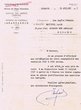 Courrier adressé le 19/07/1957 à Jacob Hatchwell