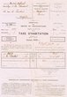 Taxe d'Habitation pour l'année 1930 de Moses Afriat