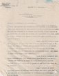 Courrier adressé le 04/06/1943 à mr Palustran, Commissaire du Gouvernement à Mogador