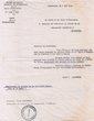 Courrier adressé le 07/05/1959 au Président du Comité de la Communauté Israélite à Essaouira