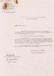Circulaire adressée le 17/08/1956 aux Fonctionnaires du Ministère de la Justice