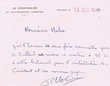 Note adressée à Mr Malca du Tribunal de Mogador