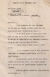 Courrier adressé le 19/12/1946 à Mr Ferer, Inspecteur de la Sureté à Mogador
