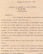 Courrier adressé le 30/03/1952 au Docteur G. Lévy-Lebhar
