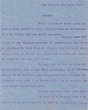 Lettre d'amour rédigée en 1942