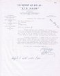 Courrier adressé à H.A. Goodman de Suisse