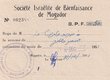 Reçu pour un don en 1951
