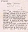 Courrier adressé le 04/07/1950 à Pearl Hatchwell