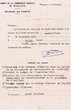 Invitation à une réunion le 09/12/1952 adressée à Jacob Hatchwell