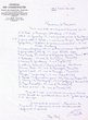 Courrier adressé le 02/12/1965 au Président du Conseil National