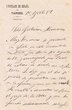 Courrier adressé en 1887 à Gutienez Hermanos