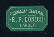 Publicité pour le pharmacie E.F. Bonich
