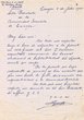 Courrier adressé le 05/07/1955 au Président de la Communauté Israélite de Tanger