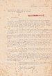 Courrier adressé le 10/01/1955 au Président de la Communauté Israélite de Tanger