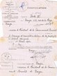 Convocation adressée le 11/02/1960 au Président de la Communauté Israélite de Tanger
