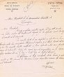 Courrier adressé le 03/06/1947 au Président de la Communauté Israélite de Tanger