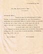 Courrier adressé le 15/02/1943 à Rachel Lasry de Cohen