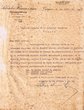 Courrier adressé le 10/06/1938 au Président de la Communauté Israélite de Tanger