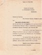Courrier adressé le 25/05/1954 au Directeur de l'Enseignement Chérifien de Tanger