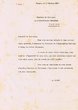 Courrier adressé le 05/12/1954 au Directeur de l'Enseignement Chérifien de Tanger