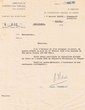 Courrier adressé le 07/03/1952 à Abraham Sagues
