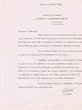 Courrier adressé le 18/04/1955 au Président du Comité de la Communauté Israélite de Tanger