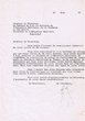 Courrier adressé le 17/06/1958 au Ministère de l'Education Nationale de la Jeunesse et des Sports