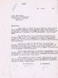 Courrier adressé le 14/04/1958 au Ministre de l'Instruction Publique de Rabat