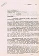 Courrier adressé le 05/10/1956 à M. El Fassi, Ministre de l'Instruction Publique et des Beaux-Arts