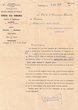 Courrier adressé le 03/07/1936 à Mlle Rachel Chriqui