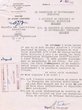 Courrier adressé le 01/09/1945 au Président du Tribunal Rabbinique de Mogador