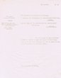 Courrier adressé le 21/01/1953 au Conseiller du Gouvernement Chérifien à Rabat