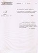 Courrier adressé le 22/03/1960 au Ministre de la Justice (Service des Juridictions Rabbiniques)
