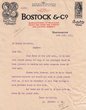 Courrier adressé le 11/06/1913 à Sydney Hatchwell