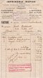 Facture adressée le 04/11/1935 à Jacob Hatchwell de Mogador