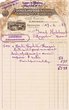 Bordereau d'expédition adressé à J. Hatchwell