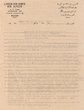 Courrier adressé le 16/03/1962 au Directeur de la Fabrique de Bougies "Sidana"
