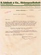 Courrier adressé le 06/10/1936 à Jacob Hatchwell