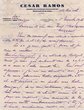 Courrier adressé le 05/11/1936 à Jacob Hatchwell