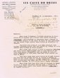 Courrier adressé le 23/09/1955 à Jacob Hatchwell