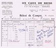 Relevé de compte adressé le 12/12/1955 à Jacob Hatchwell
