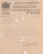 Courrier adressé le 11/03/1912 à Sydney Hatchwell