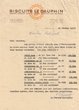 Courrier adressé le 28/02/1957 à Mr Hatchwell