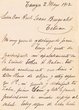 Courrier adressé le 02/05/1912 à Isaac Bengualid de Tétouan