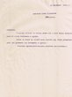 Courrier adressé le 30/12/1933 à Simon R. Saadoun de Fès