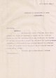 Courrier adressé le 26/12/1933 aux Huileries et Savonneries du Maroc