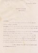 Courrier adressé le 28/11/1933 à H.J. Otten de Rotterdam