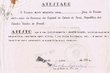 Attestation délivrée à Marcos Zagury