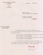 Courrier adressé le 15/06/1960 au Greffier du Tribunal Rabbinique de Essaouira